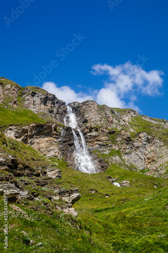 Alpine waterfall