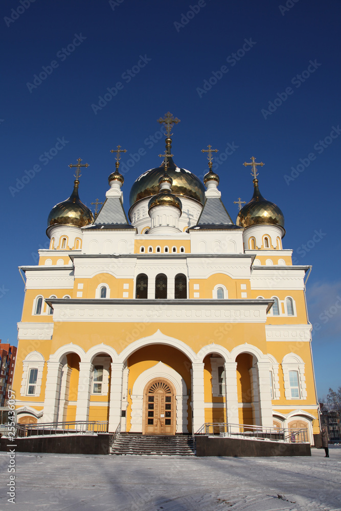 The Church of Cyril and Methodius in Saransk, Russia