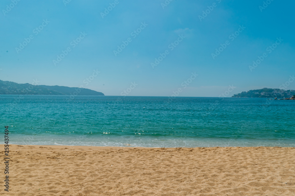 Acapulco's beach landscape
