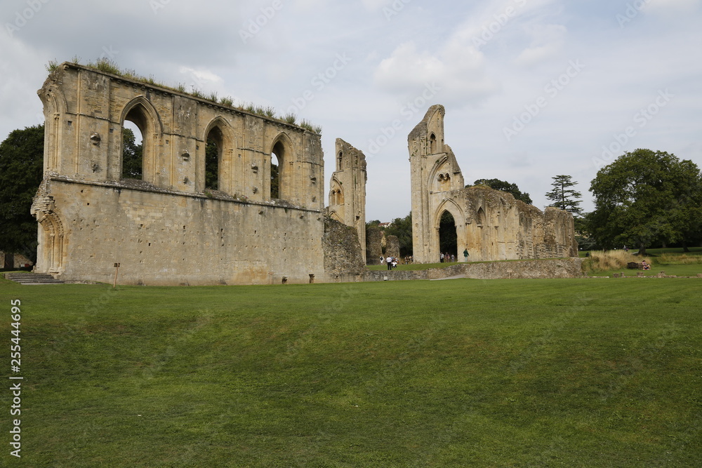 Ruins monastery , Glastonbury, Somerset.England