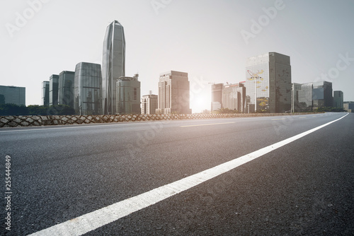 Urban Road  Highway and Construction Skyline