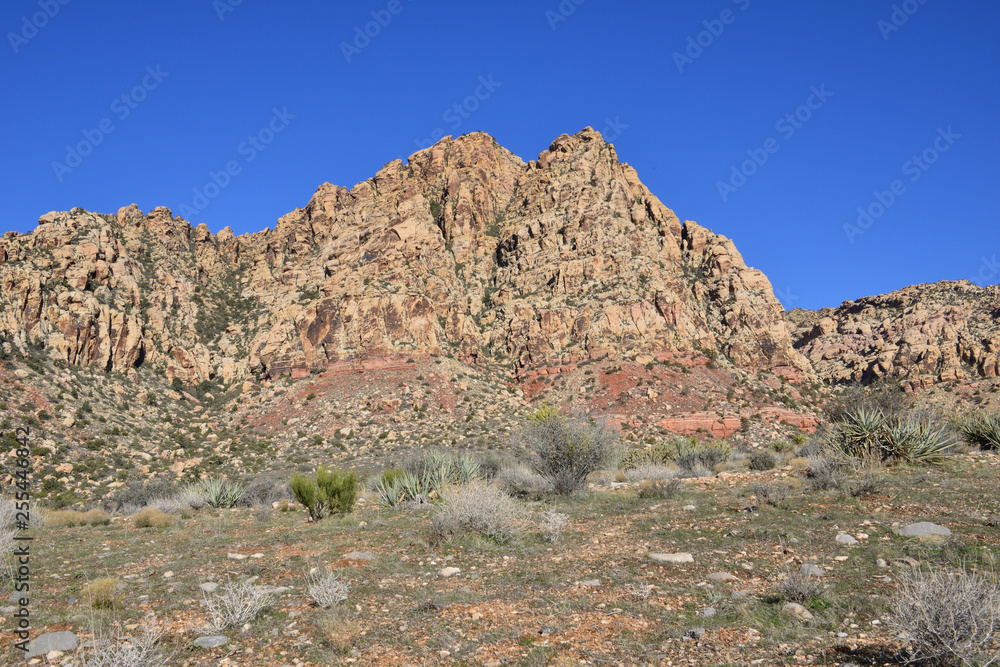 Red Rock Canyon in Las Vegas, Nevada.