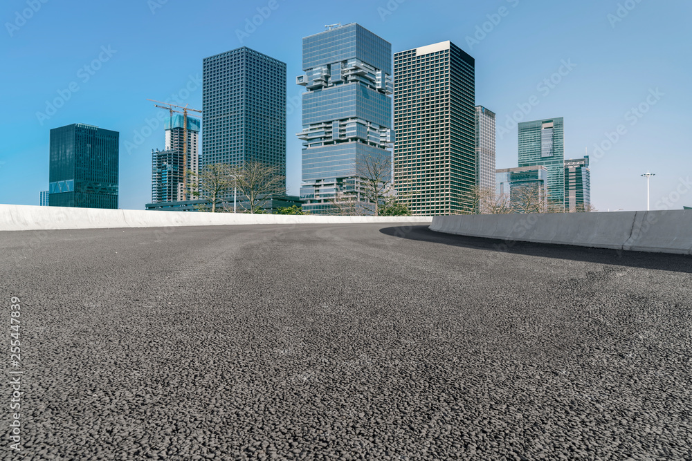 Urban Road, Highway and Construction Skyline Urban Road, Highway and Construction Skyline