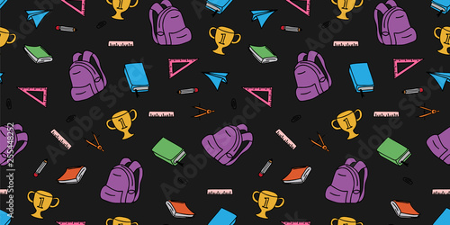 Cute drawing of back to sch...