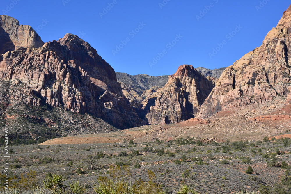 Red Rock Canyon in Las Vegas, Nevada.