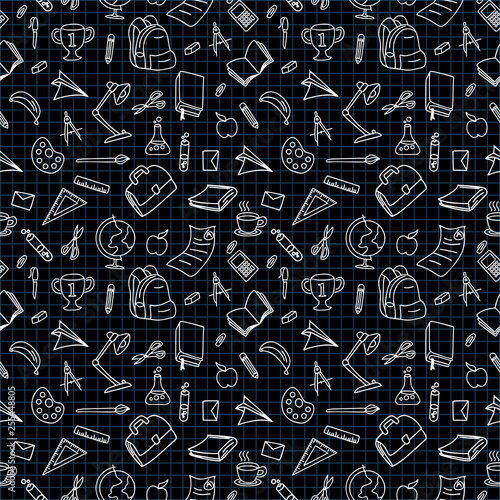 Back to school doodle line ...