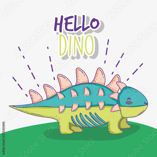 cute ankylosaurus wildlife dino animal