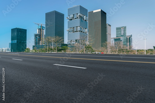 Urban Road  Highway and Construction Skyline
