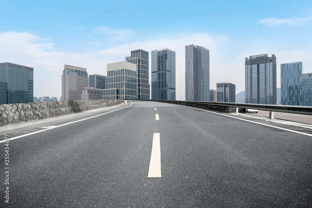 Urban Road, Highway and Construction Skyline Urban Road, Highway and Construction Skyline