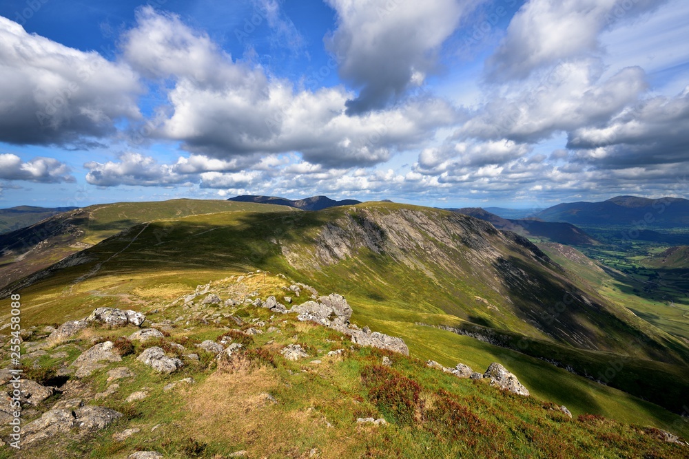 The ridge of Hinscarth to Scope End