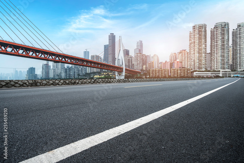 Urban Road  Highway and Construction Skyline