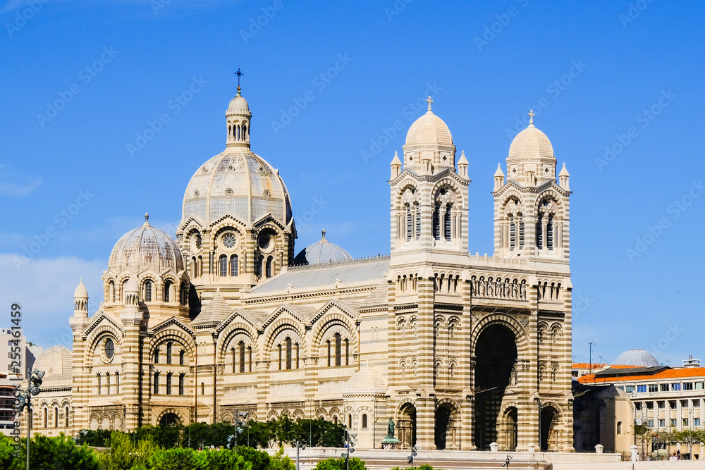 Marseille. Cathedral of Saint Mary Major or Marseeille Cathedral.