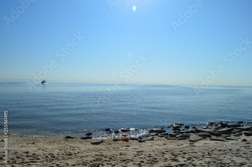 beach and sea