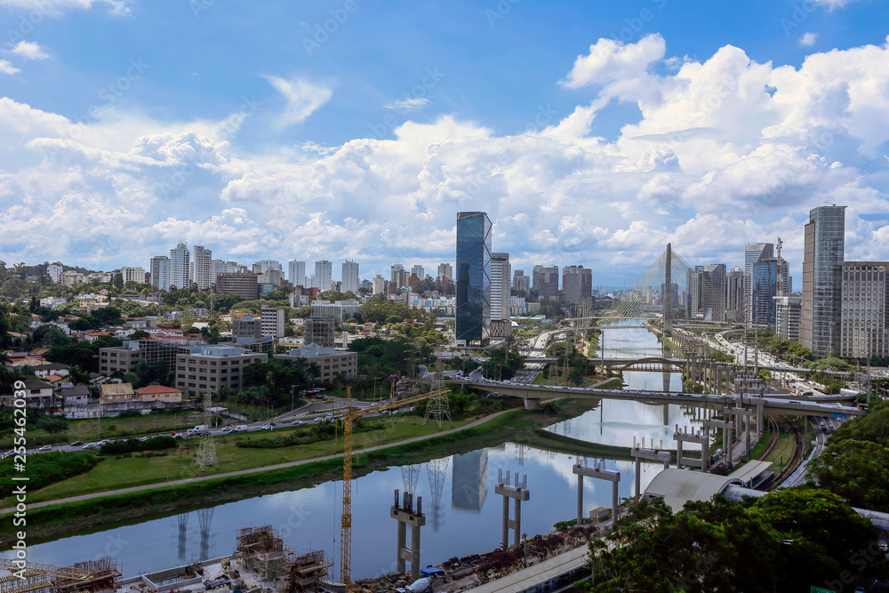 Marginal Pinheiros, Sao Paulo, Brazil.