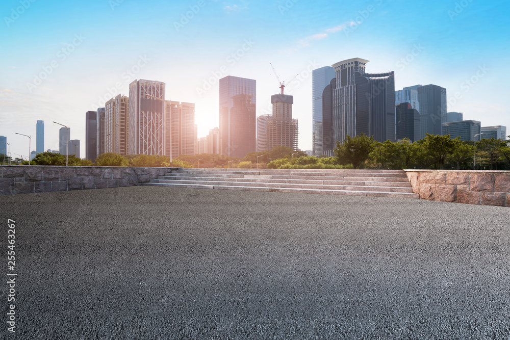 Urban Road, Highway and Construction Skyline Urban Road, Highway and Construction Skyline