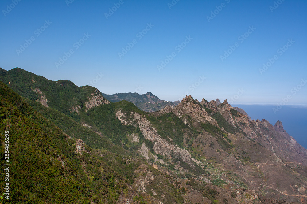 Far view over the Anaga mountain