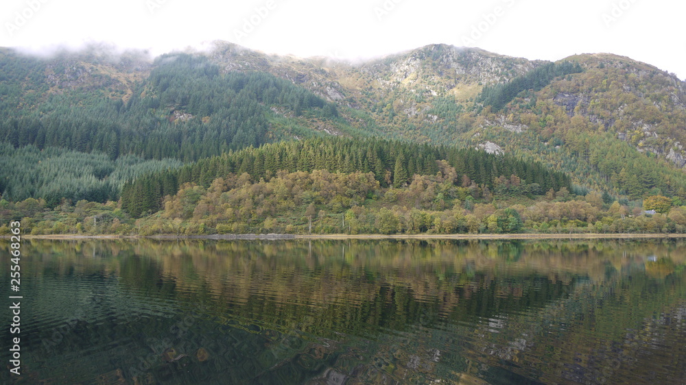 loch reflection loch reflection