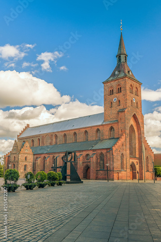 St. Canute's Cathedral.Odense.Denmark photo