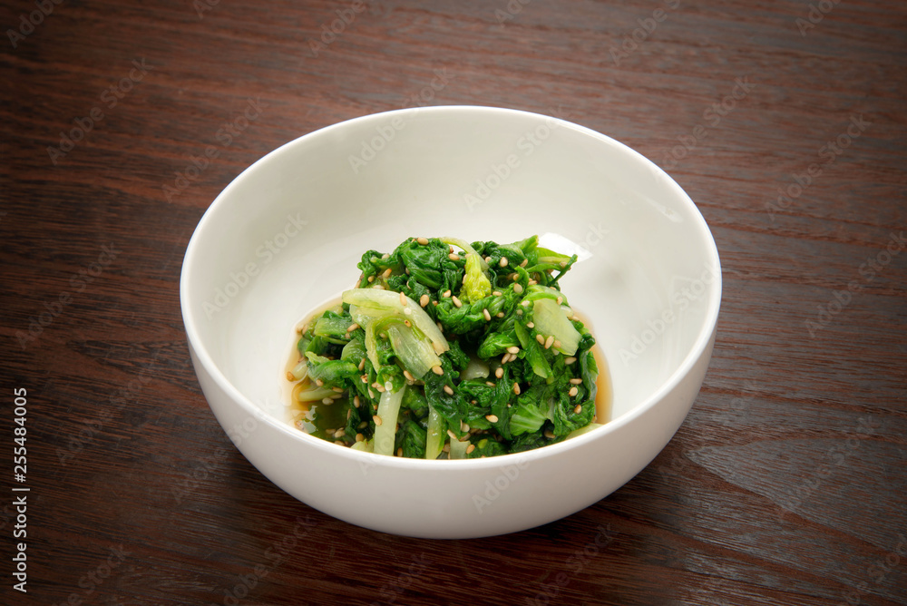 しんとり菜のお浸し