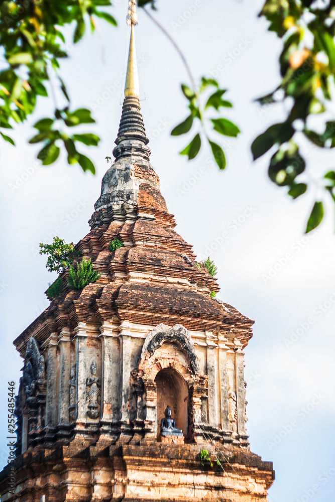 Wat Lok Molee is an older temple in Chiang Mai