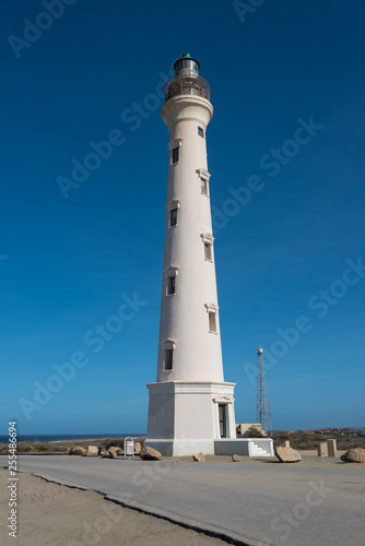 California Lighthouse guide for boats in the northwest of the island of Aruba.