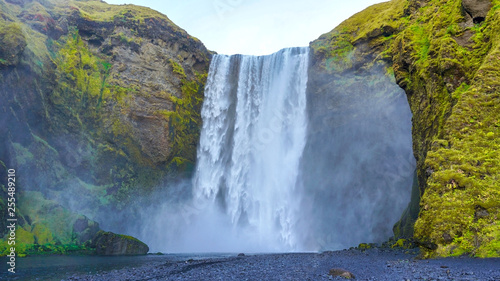 Skogafoss Waterfall, the beautiful Waterfalls of South-Iceland.