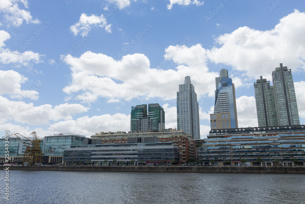 Modern buildings from Puerto Madero, Buenos Aires, Argentina