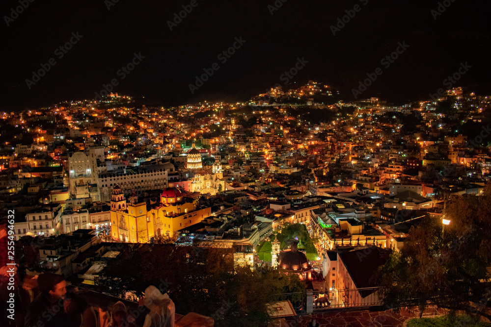 Obraz premium city at night