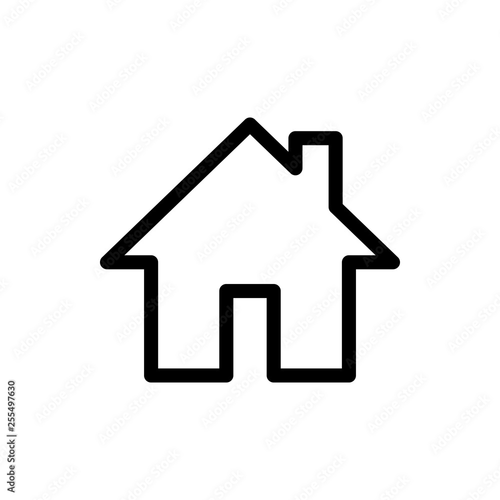 Home icon vector. House vector icon Home icon vector. House vector icon