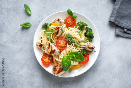 Chicken and Vegetables Pasta