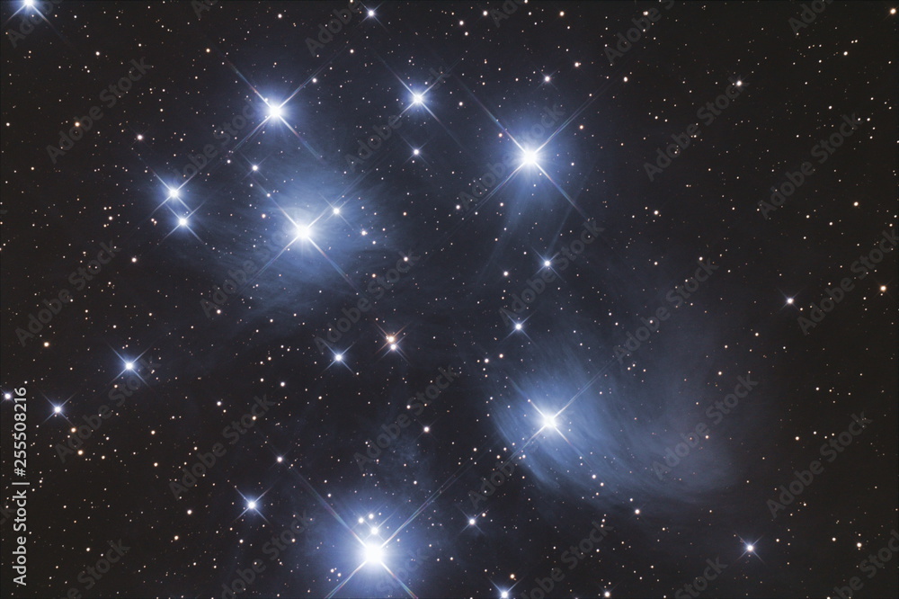 Pleiades nebula
