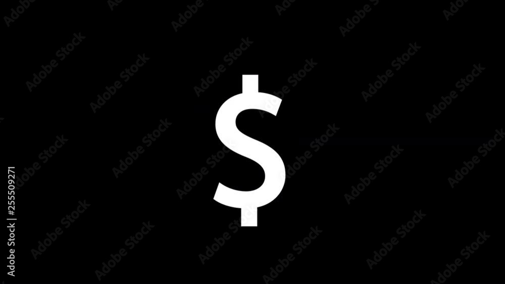 From the Glitch effect arises USD Sign, dollar, $ . Then the TV turns off. Alpha channel Premultiplied - Matted with color black From the Glitch effect arises USD Sign, dollar, $ . Then the TV turns off. Alpha channel Premultiplied - Matted with color black