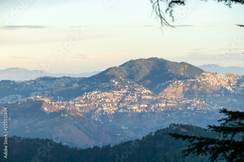 The city of Shimla as seen from Chail