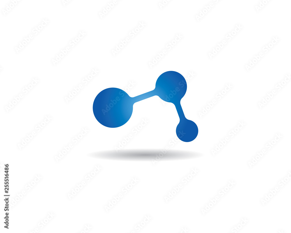 molecule logo vector icon illustration design molecule logo vector icon illustration design