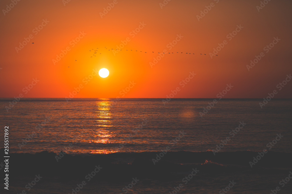 sunrise at sea sunrise at sea