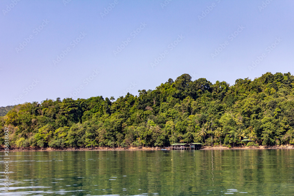Tree covered Islands in Thailand Tree covered Islands in Thailand