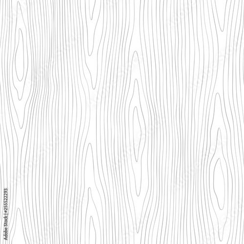 Seamless wooden pattern. Wood grain texture. Dense lines. Abstract background. Vector illustration