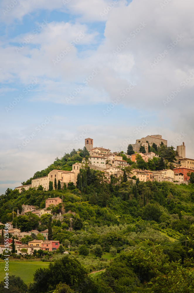 view of San Marino and Guaita castle