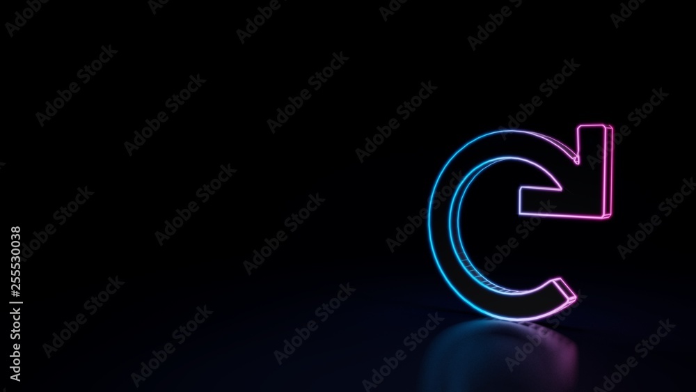 3d icon of redo 3d icon of redo