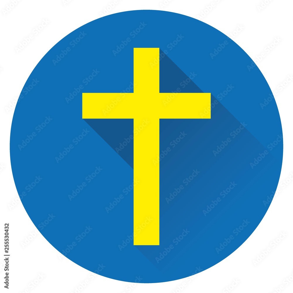 Fototapeta premium icon cross Jesus