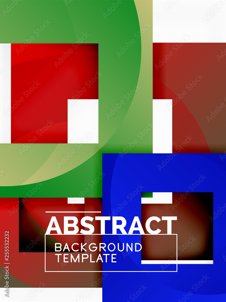 Modern geometric abstract background Modern geometric abstract background