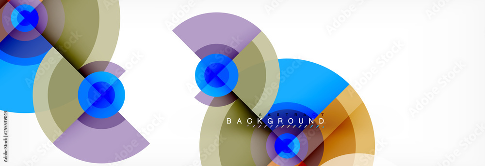 Geometric circle abstract background, creative geometric wallpaper. Geometric circle abstract background, creative geometric wallpaper.