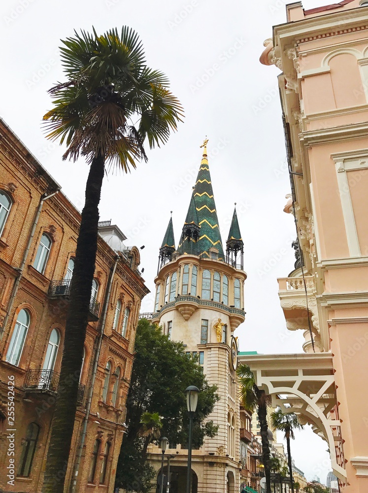 Fototapeta premium Batumi astronomical clock
