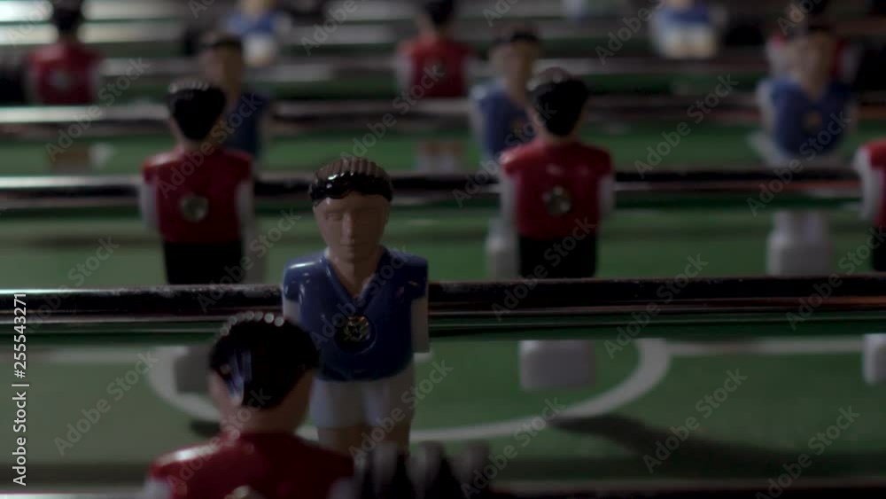 Table football, football. No people. Close up. Table football, football. No people. Close up.