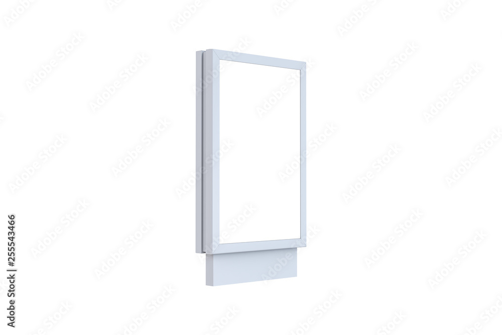 Empty Blank Billboard for Advertisement Mockup Empty Blank Billboard for Advertisement Mockup