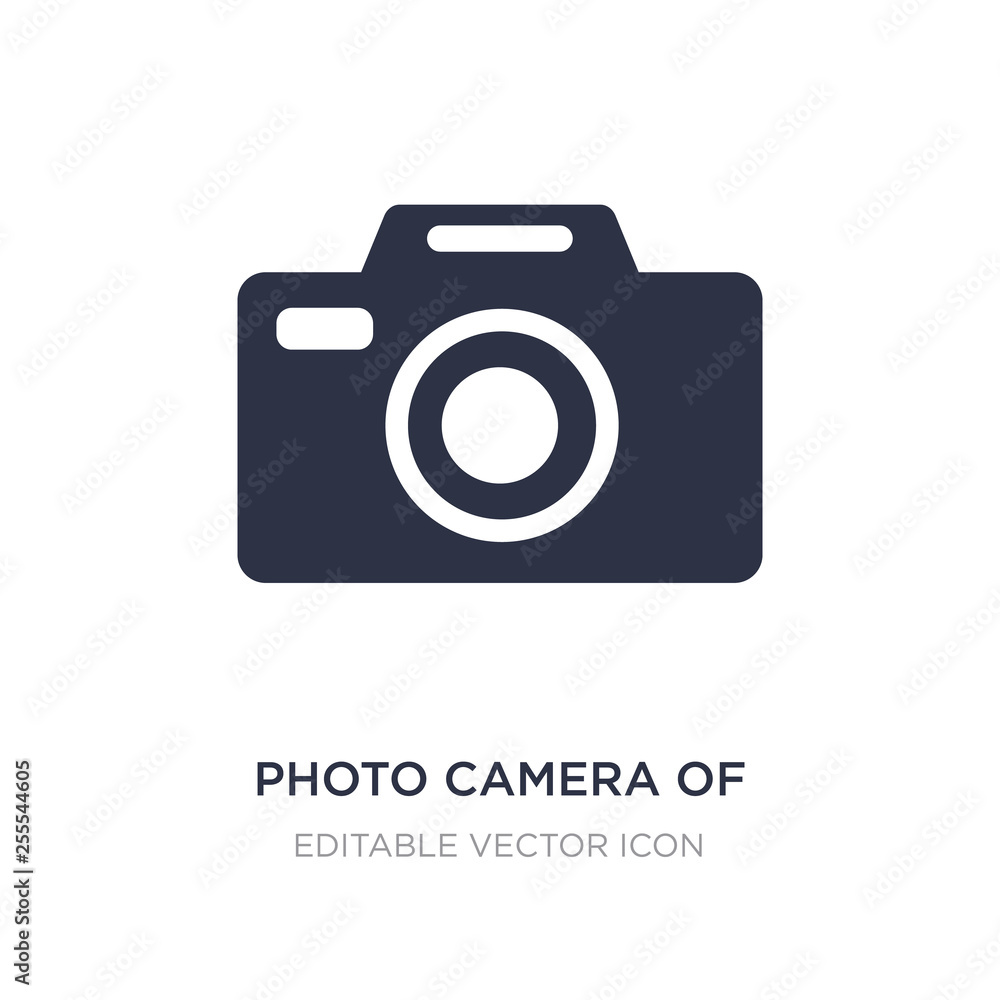 photo camera of rounded square shape icon on white background. Simple element illustration from Tools and utensils concept. photo camera of rounded square shape icon on white background. Simple element illustration from Tools and utensils concept.