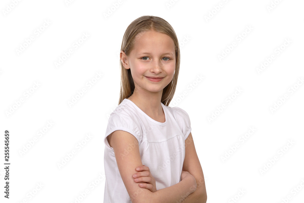 Junges Mädchen lächelt