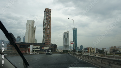 Izmir, Turkey New skycrapers district of Izmir City