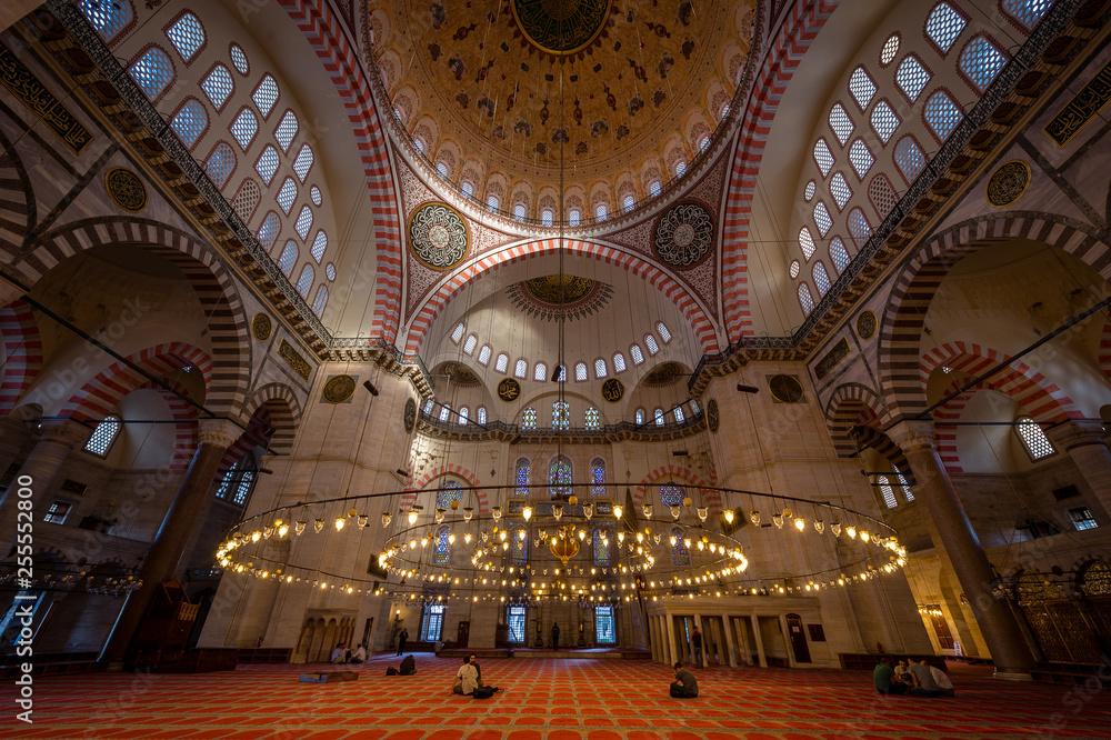 Suleymaniye Mosque Interior