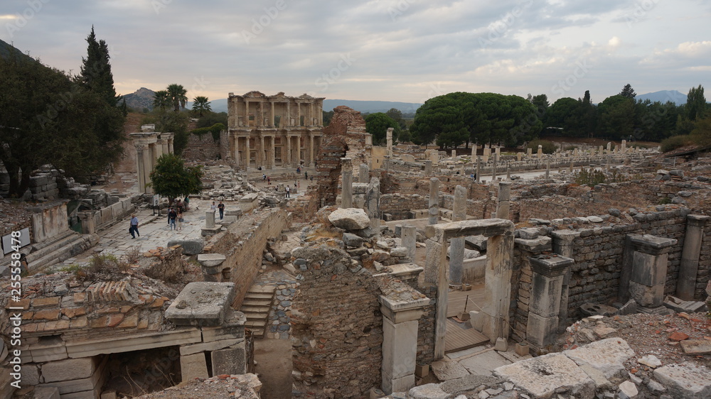 Ephesus, Turkey, ancient historic town greek
